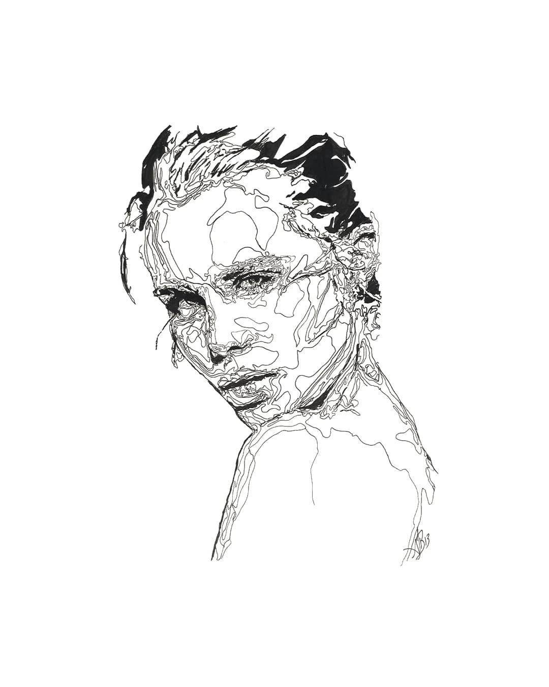 Facial Topography No. 7