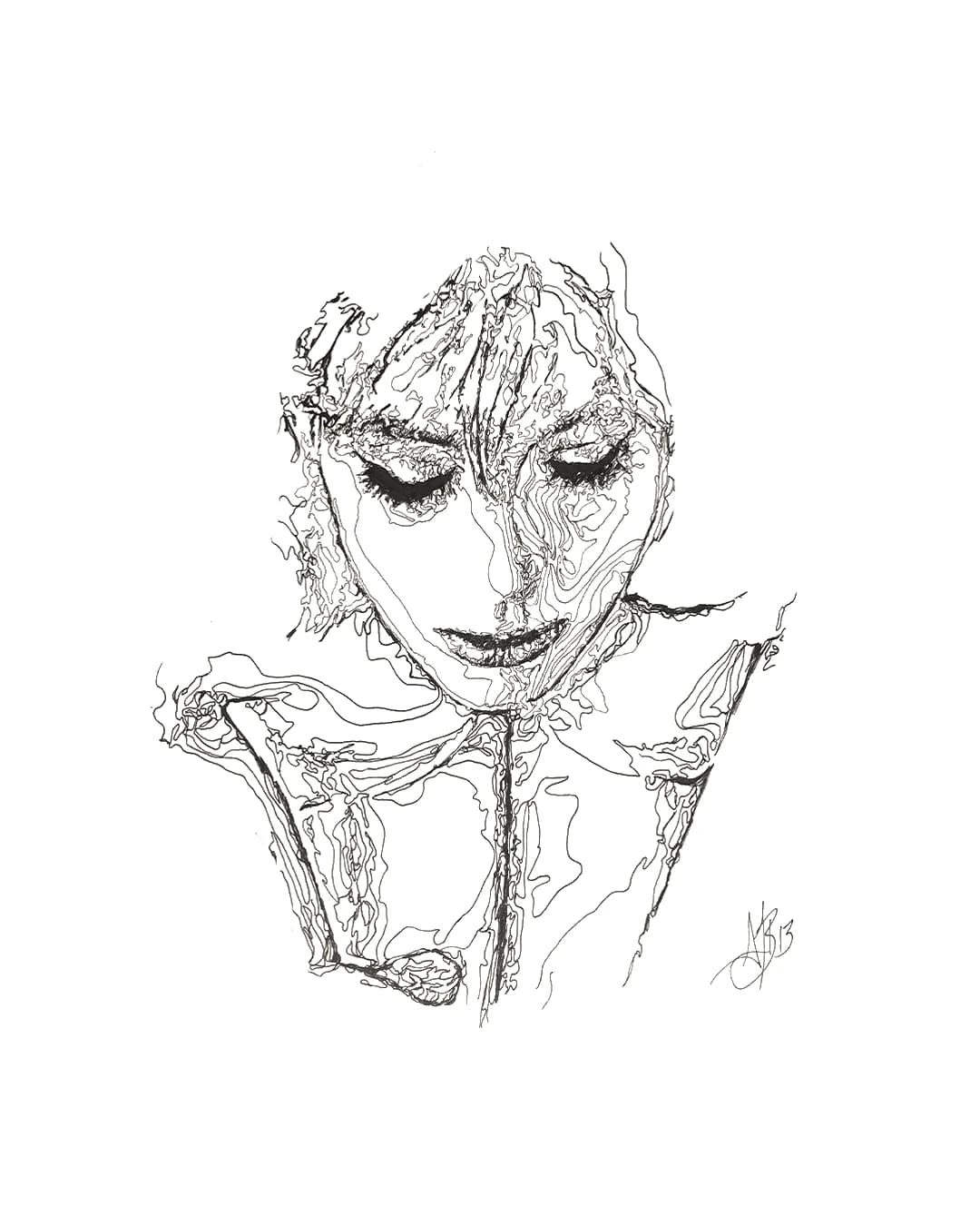 Facial Topography No. 24