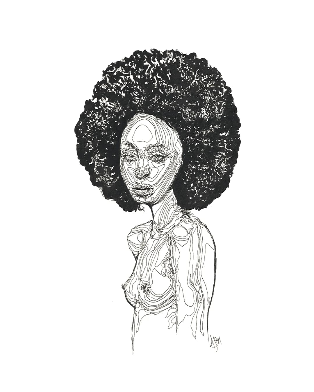 Facial Topography No. 16