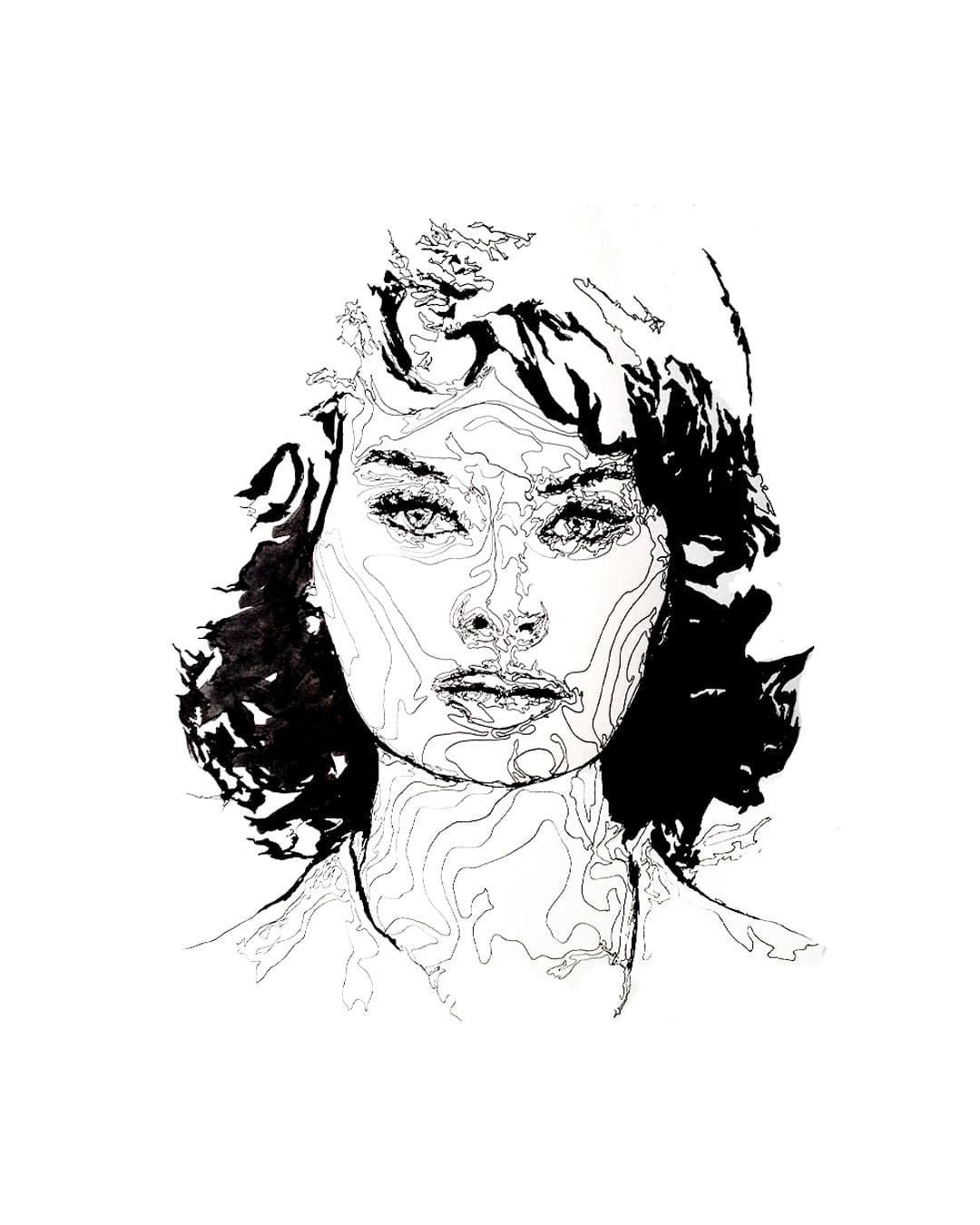 Facial Topography No. 9