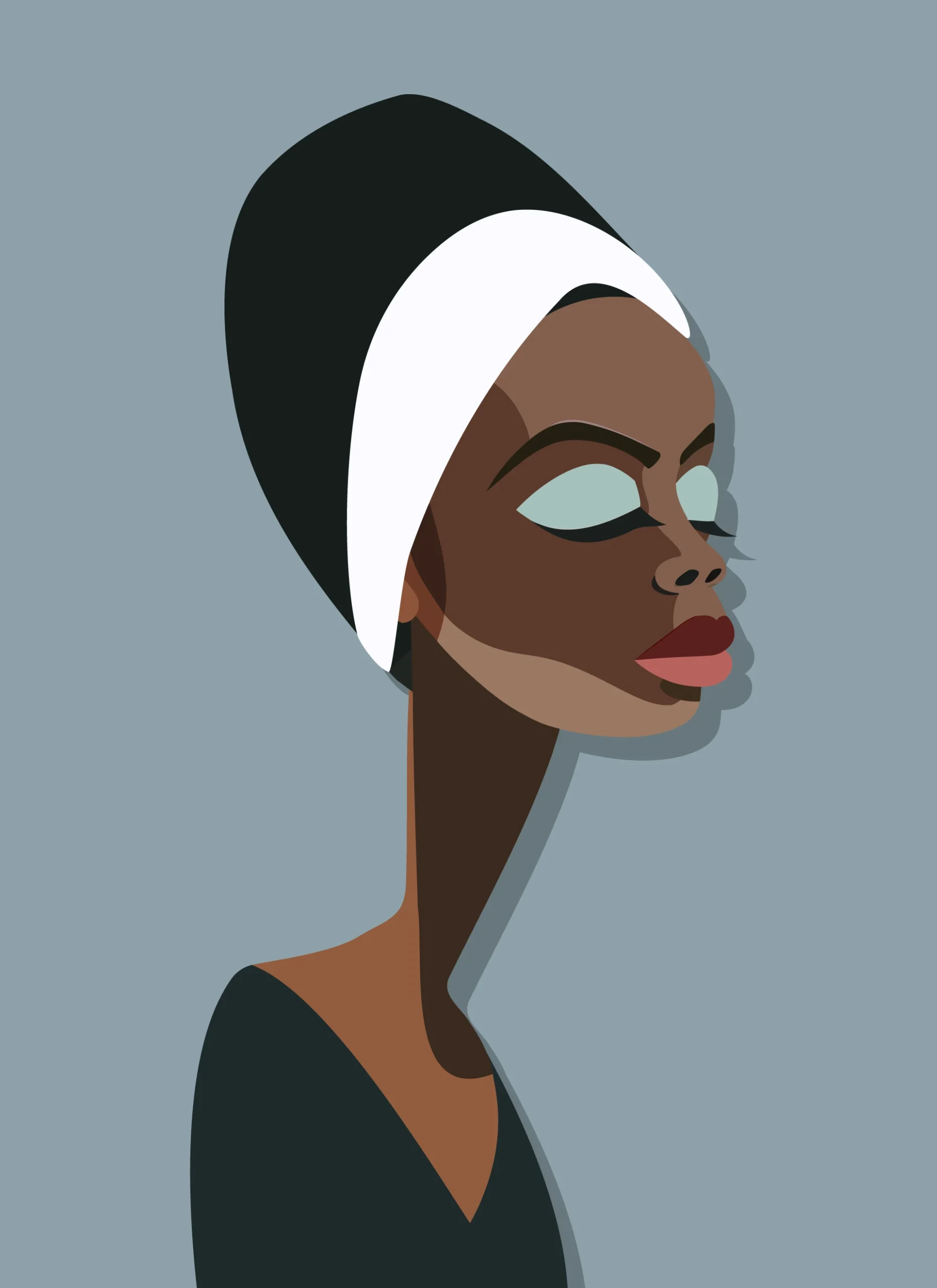 Nina Simone for Editorial Concept